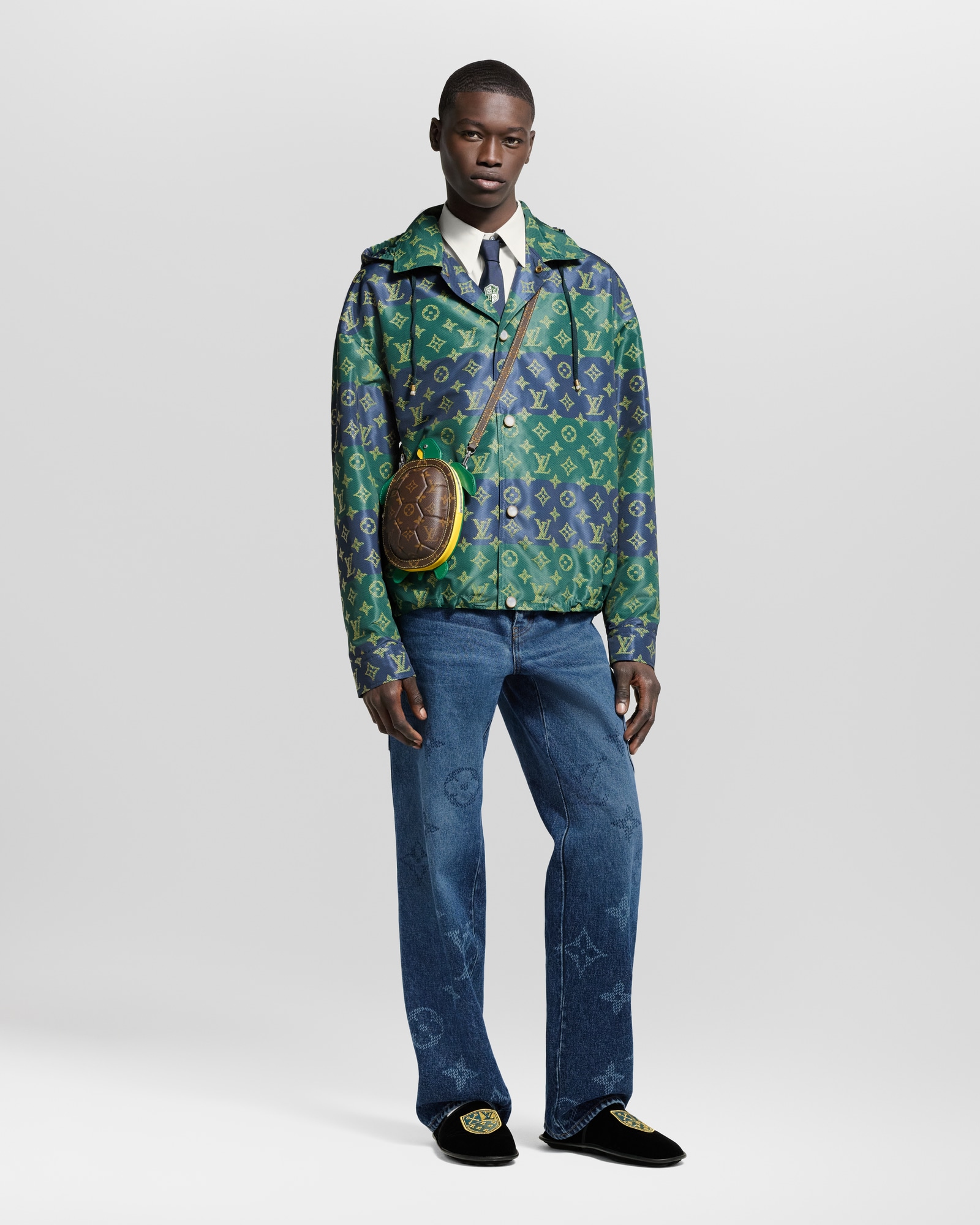 Monogram Printed Coach Jacket - Men - Ready-to-Wear | LOUIS VUITTON ®